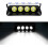 (White, -) 2 in 1 Suction Cup Emergency Dash Strobe Light for Vehicles 1