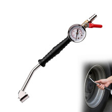 (1 PCS, -) Zware bandeninflator met drukmeter – 220 PSI luchtcompressor accessoire voor trucks SUVs