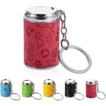 (Red, -) Mini munt opbergsleutelhanger – 2-in-1 geldorganizer muntportemonnee en tasje