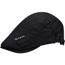 (Black, color_name) Heren newsboy classic flat cap 2026 – katoenen verstelbare cabbie gatsby ivy hoed all-seizoen