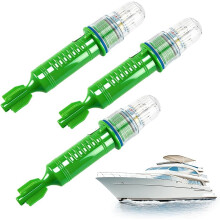(Green, -) 3PCS Boat signal light2026, LED Electronic Marine Distress Flare, Waterproof Emergency Signal Light