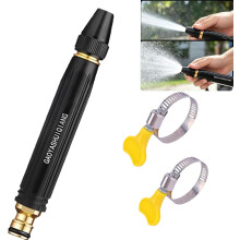 (size_name, Large-1PCS) Set buses haute pression lourd, arrosage métal pour voiture terrasse
