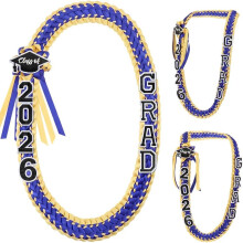 (Blue, -) Diploma leis class of 2026 – lint leis ketting handgemaakt grad geld lei voor feestbenodigdheden