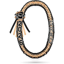 (Gold, -) Diploma leis class of 2026 – lint leis ketting handgemaakt grad geld lei voor feestbenodigdheden