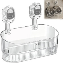 (White, -) Boorvrije badkamer zuignap opbergdoos 2026 – wandmontage organizer voor thuis badkamer