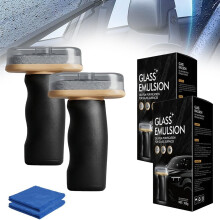 (size_name, 1.75 Fl Oz (Pack of 2)) Handgehaltener Glas-Ölfilm-Entferner 2026, Autoglas Reinigungswerkzeug für Autowäsche