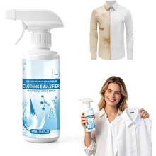 (1 PCS, -) 2 stuks kledingemulgator – krachtige vlekverwijderaar droogreinigingsspray voor kleding