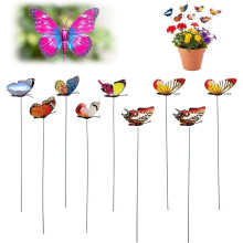 (50pcs, -) 25 Stück Libellen Clips für Insektenabwehr, 3D künstliche Libellen Hutclips für Garten Hof