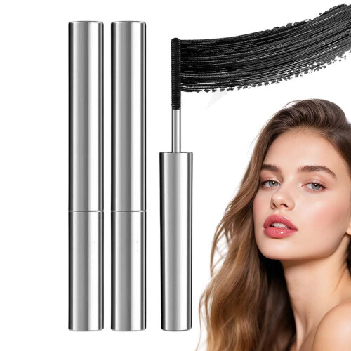 (2pcs, -) Μάσκαρα μεταλλικού ραβδιού, 3D κυρτή - Wand mascaras curling long-lasting