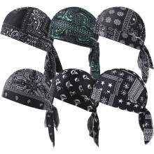 (Street Style, color_name) Paisley jäähdytyspäähuivikorkki setti, moottoripyöräpanta urheilijoille