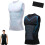 (2pcs-d, Small) V Boost V2 Compression Shirt Men, Quick-Drying Breathable Sleeveless for Workout 1