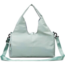 (Cyan, -) Sac gym femme homme, 20-35L duffel compartiment chaussures, oxford résistant eau