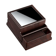 (Dark red, C) Automatic Pop-up Cigarette Box - Press Type for Car Office Bar Home Party Gift