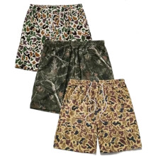 (3pcs-c, Medium) Pack 3 shorts camo atletici caccia anatra, 7" traspiranti per palestra uomo