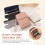 (Pink, -) Αντικλεπτική δερμάτινη τσάντα crossbody, με RFID 6