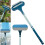 (Blue, 1pcs) 2 σε 1 βούρτσα σήτας παραθύρου με στραγγιστήρι 1