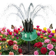 (1pcs, -) 360 multidirectionele gazon sproeier voor tuin, automatisch verstelbaar flex