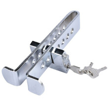 Verrouillage D'Embrayage Réglable pour Voiture, Verrouillage Universel Pédale Frein, Verrouillage L'Embrayage, Du Frein et L'Accélérateur, Outil