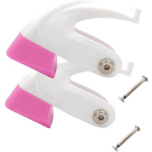 (white powder, -) Rolschaats stoppers – 2-pack duurzame inline skate remblokken voor kinderen en volwassenen