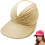 (Beige, color_name) Γυναικείο καπέλο ηλίου UPF 50+, πτυσσόμενο, φαρδύ γείσο, για γκολφ 1