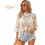 (Beige, color_name) Γυναικείο κάλυμμα παραλίας κρόσσια, μποέμ 1