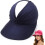 (Navy Blue, color_name) Γυναικείο καπέλο ηλίου UPF 50+, πτυσσόμενο, φαρδύ γείσο, για γκολφ 1
