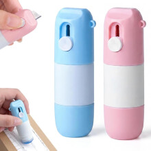 (Blue+pin, -) Coupe-carton et effaceur papier thermique, encre aqueuse pour confidentialité