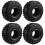 Pneu de Escalada de 1,9 Polegadas É Adequado para Veículos de Pista Automotivos AXIAL SCX10 90046 D90 TRX4 Rc 1