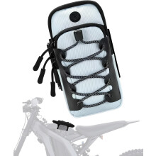 (White, -) Framebatterij tas voor elektrische dirtbike, opbergtas voor Surron Light Bee
