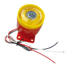 Luid 110dB piëzo-alarmzoemer DC12V 24V waterdicht apparaat-12V