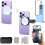 (2PCS White&Black B, -) Objectif miroir pour smartphone, reflets 1