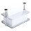 Contemporary Clear Tissue Paper Holder with Innovative Elevating 1