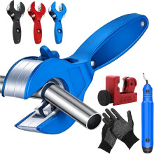 (Blue, 8-29 MM) Ratsche Rohrschneider, ergonomisch für Kupfer PVC