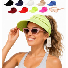 (H, color_name) Chapéu Visor FPS 50+ Feminino, Leve e Dobrável