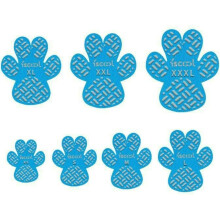 (Blue 4pcs XL, -) Lot 4 grippes pattes chien senior, traction