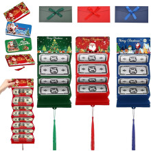 (3PCS All Color B, -) Φάκελος δώρου μετρητών Χριστουγέννων, DIY, 10 θήκες