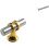 (Silver Gold Single Hole 2pcs, -) Upgrade Your Kitchen Handles, Rustproof Stainless Steel Cupboard Pulls 1