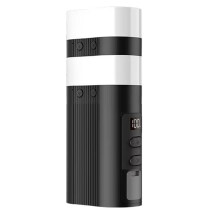 Luce da Campeggio Magnetica 2 In 1 e Power Bank - 6000 MAh, Modalità RGB, Lanterna A LED con Display per Attività All'Aperto