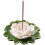 (Pink Lotus Green, -) Χειροποίητο κεραμικό θυμιατό, 3.54 ίντσες, για γιόγκα 1