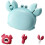 (Blue*1pcs, -) Ανοιχτήρι μπουκαλιών κάβουρας 4 σε 1, μαγνητικό ψυγείου, ψαλίδι 1