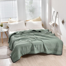 (Army Green, 78.74 x 90.55 in) Kühlende Decke für warme Schläfer, doppelseitig atmungsaktiv, wendbar