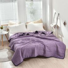 (Purple, 39.37 x 59.05 in) Kühlende Decke für warme Schläfer, doppelseitig atmungsaktiv, wendbar