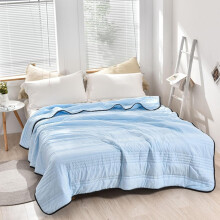 (Blue, 39.37 x 59.05 in) Cobertor Refrescante Calmante para Dormir com Calor, Dupla Face Respirável