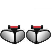 (Black-Set, -) Rétroviseur angle mort double lentille 360, grand angle pour voiture