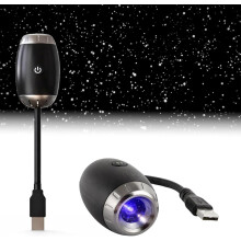(Full of Stars, -) Mini Galaxy Projektor, USB tragbar, Sternenhimmel mit Schwanenhals