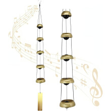 (Brass, -) Kvintet mosadzných zvonkohier, ručne vyrobená 5-zvoncová chrámová zvonkohra s upokojujúcim tónom