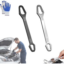 (2pcs, -) Kétvégű Torx kulcs, univerzális 8-24 mm önfeszítő autóhoz, biciklihez, otthoni DIY