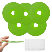 (5 PCS, -) Disco de Desbaste para Granito e Mármore, Lâmina Brasada 4"