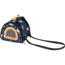 (Navy Blue Pegasus, -) Bolsa transporte pequeño animal, portátil cálida para hámster con correa