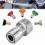 (Connector +5 Nozzle, -) Προσαρμογέας λάστιχου κήπου σε πλυστικό, 3/4 GHT σε 1/4 1